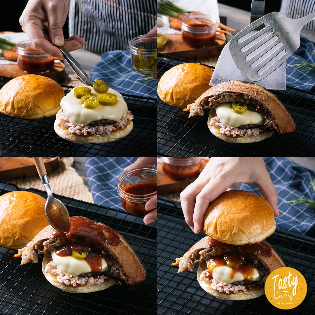 เบอร์เกอร์ Special BBQ Brisket Burger183122.jpg