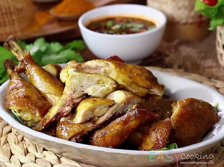 ไก่อบกะทิ