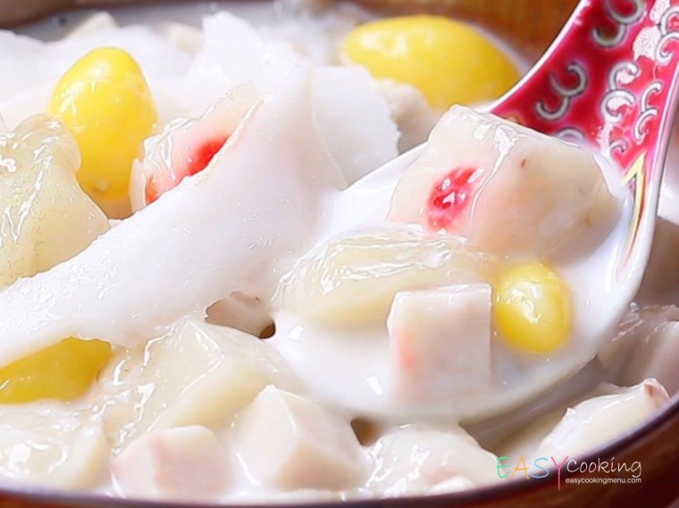บัวลอยขนมเข่งมะพร้าวอ่อน