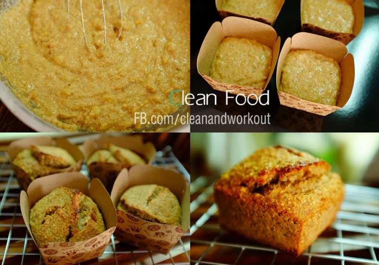 Banana Muffins (คลีน 90%)