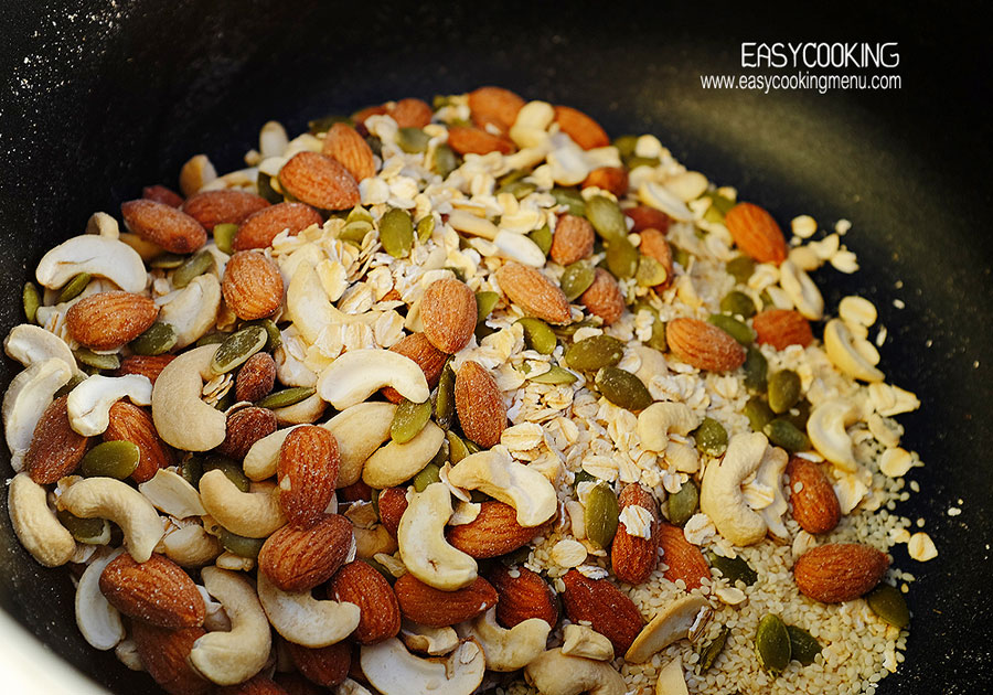 easycooking cleanfood granola1