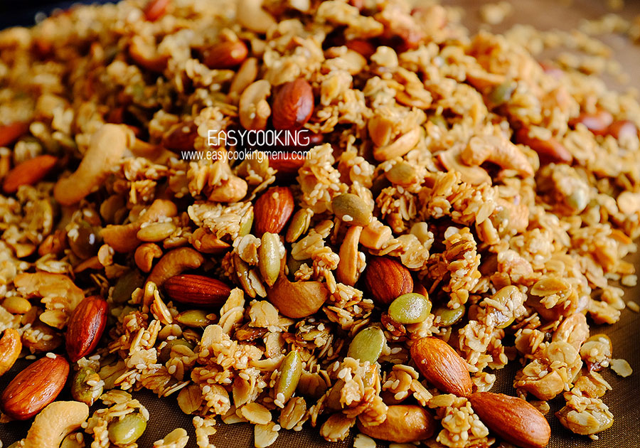 easycooking cleanfood granola8