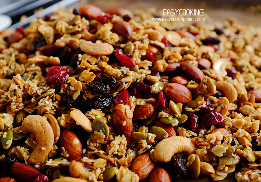 easycooking cleanfood granola9