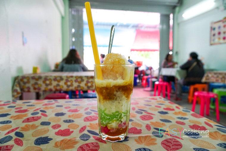 ร้านลอดช่องน้ำตาลข้นโพธิ์การ้องเพชรบุรี