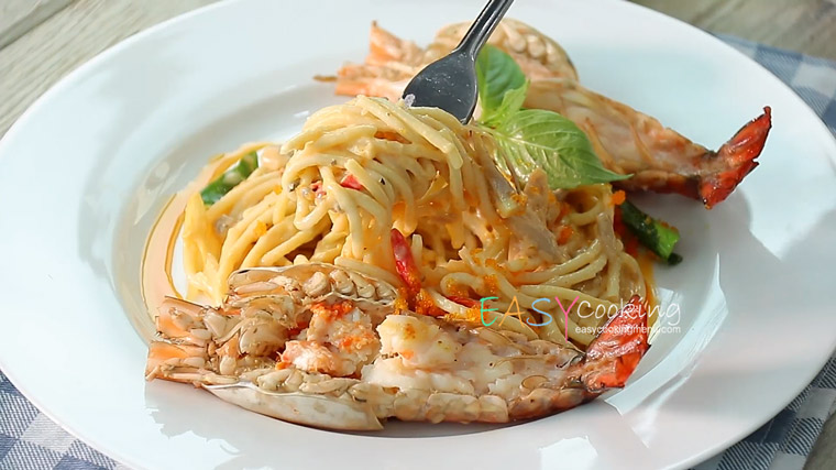 shirm Spaghetti with Galangal