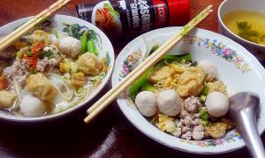ก๋วยเตี๋ยวหมูสับ