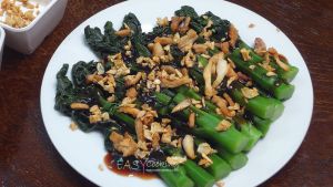 คะน้าน้ำมันหอย