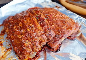 ซี่โครงหมูบาร์บีคิว (แบบง่าย)