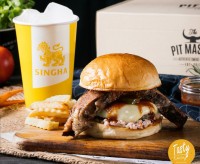 รีวิว เบอร์เกอร์ Special BBQ Brisket Burger