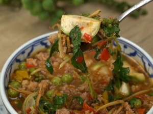 แกงป่าเนื้อสับ