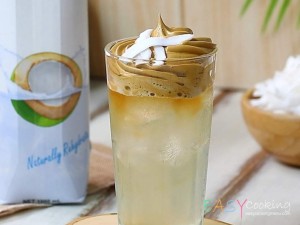 Dalgona Coconut water
