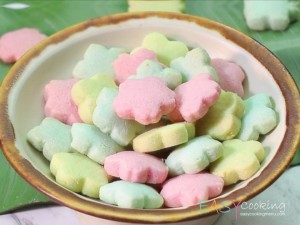 ขนมกลีบลำดวลแบบง่าย ( เวอร์ชั่นดัดแปลง )