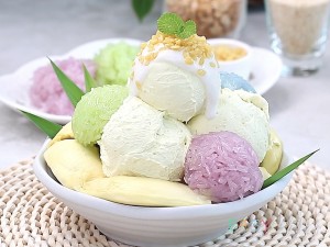 ไอติมกะทิทุเรียน