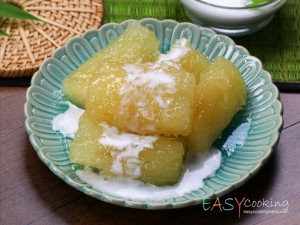 มันเชื่อมราดกะทิ