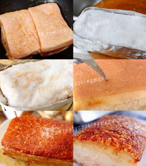 วิธีทำหมูกรอบ แบบง่าย