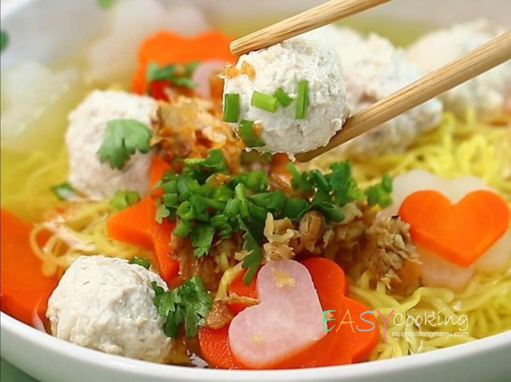 ลูกชิ้นไก่โฮมเมด