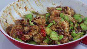 สะตอผัดกะปิกุ้งสด