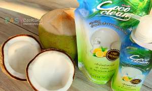 Cococlean น้ำยาล้างจานถนอมมือด้วยสารทำความสะอาดจากมะพร้าว