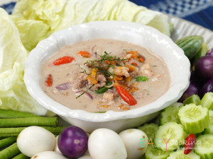 หลนกะปิไข่ปู