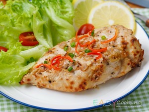 อกไก่ย่างตะไคร้