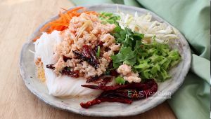 ขนมจีนน้ำยาข่ากุ้ง
