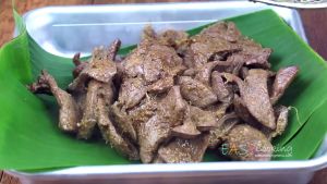 ตับหมูทอดกระเทียม